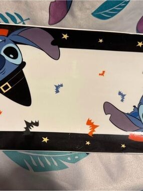 Disney stitch Halloween tray